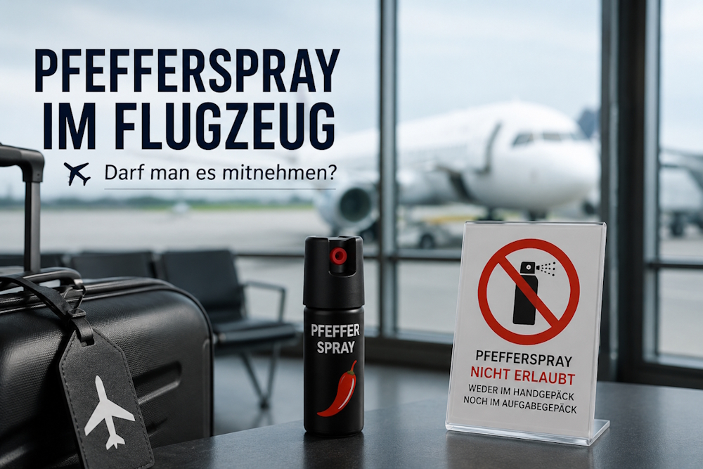 Pfefferspray im Flugzeug
