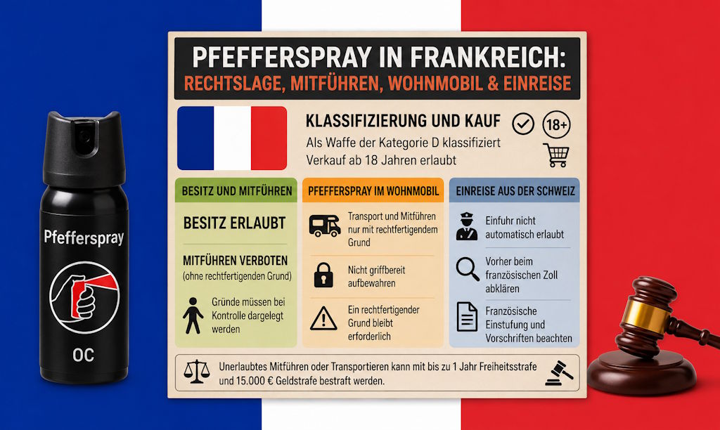 Pfefferspray Frankreich