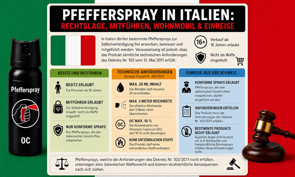 Pfefferspray Italien